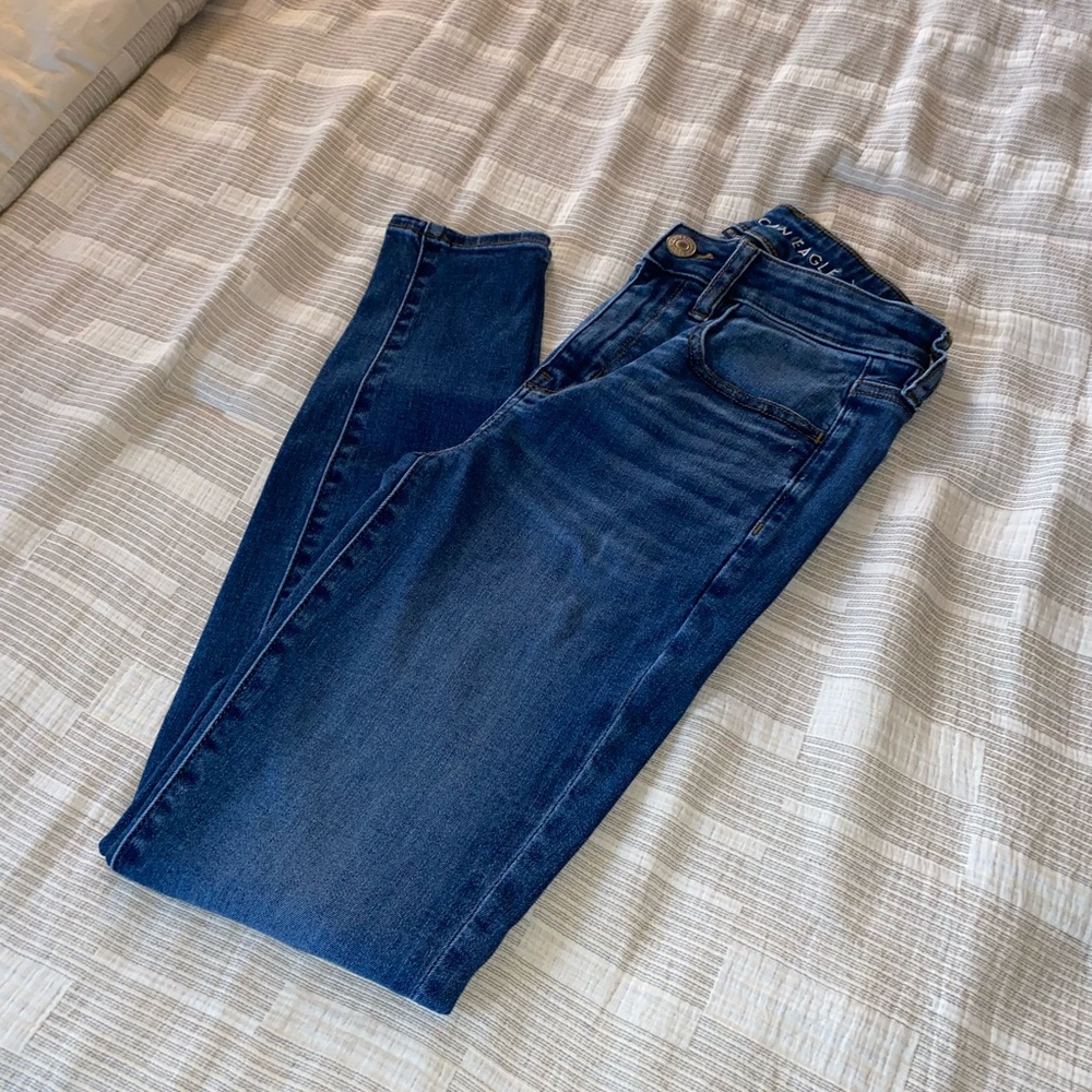 No rips skinny jeans
